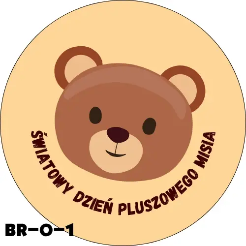 Brelok Światowy Dzień Pluszowego Misia