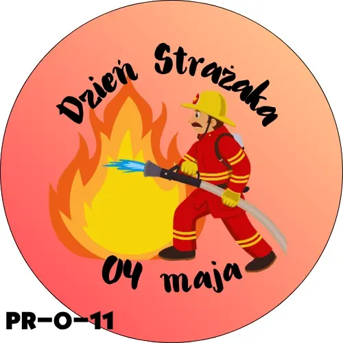 Przypinka Dzień Strażaka 4 maja