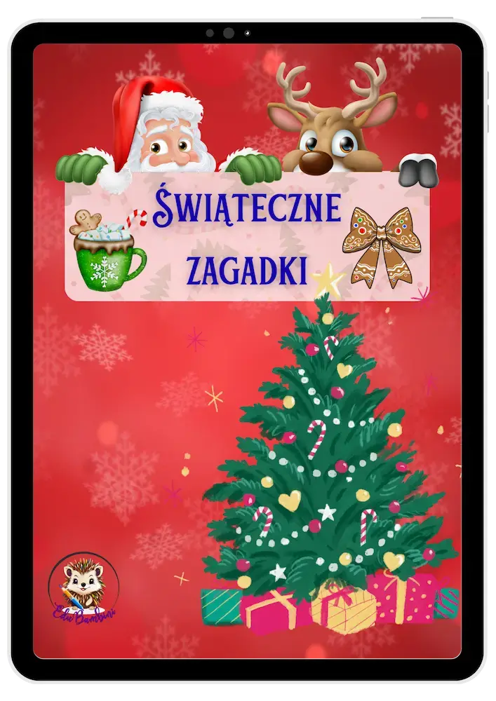 Książeczka aktywizująca dla dzieci - Świąteczne Zagadki PDF